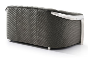 Loveseat With Flared Arms