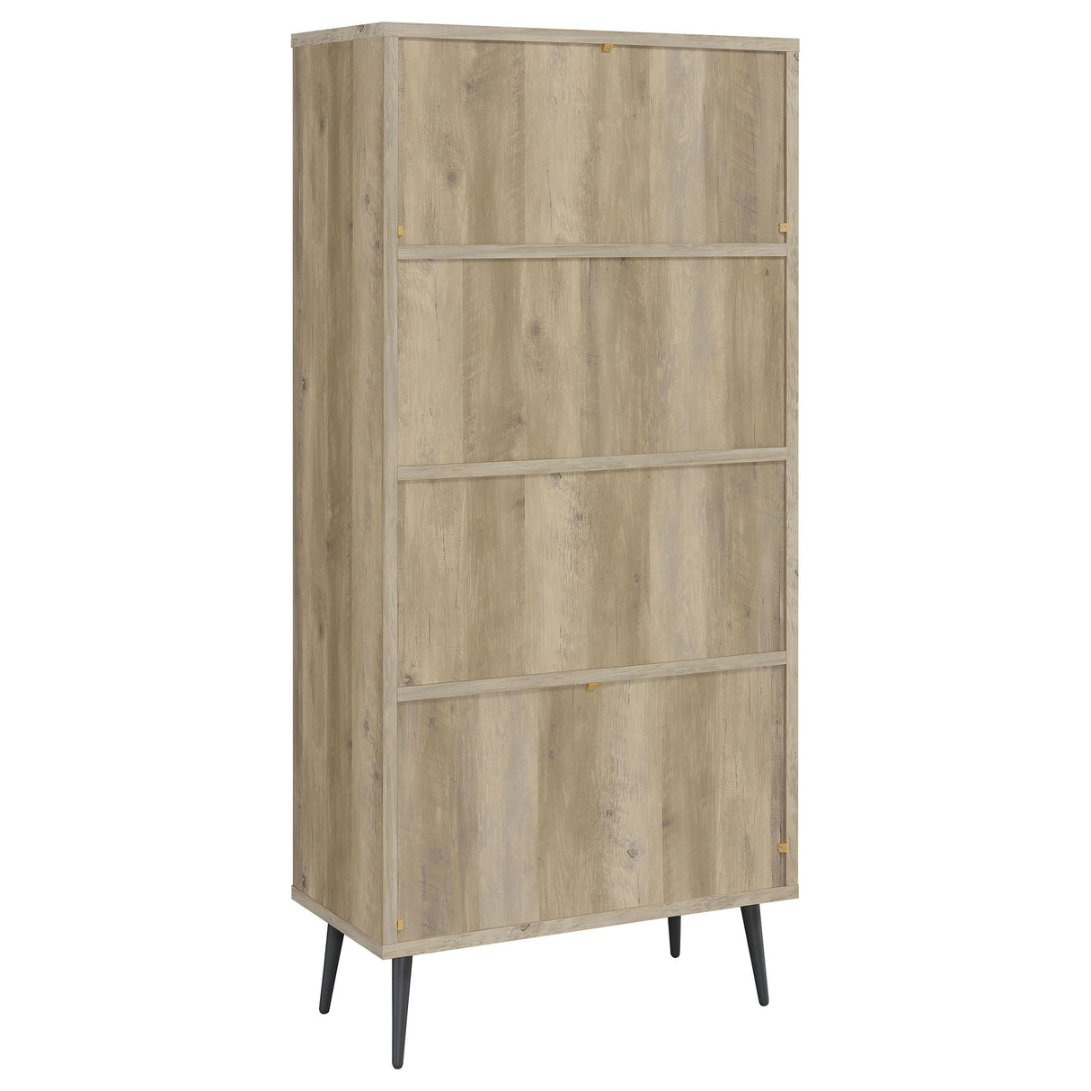 Minerva - 3 Shelf Bookcase With Drawers - Natural