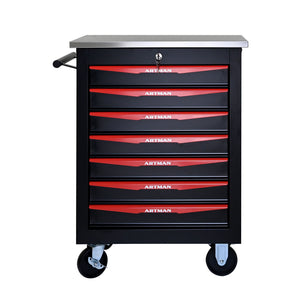 Drawer Multifunctional Tool Cart With Wheels For Garage