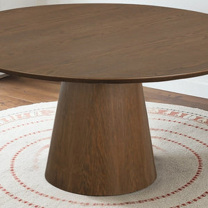 Palamedes Solid Wood Large Round Table