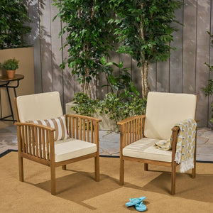 Casa - Acacia Club Chair Coastal Classic Outdoor Seating, Waterproof Fabric - Best Buy Furniture