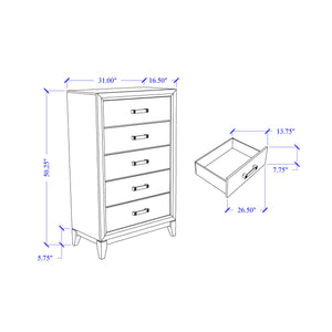 Mirage - 5 Piece Bedroom Set