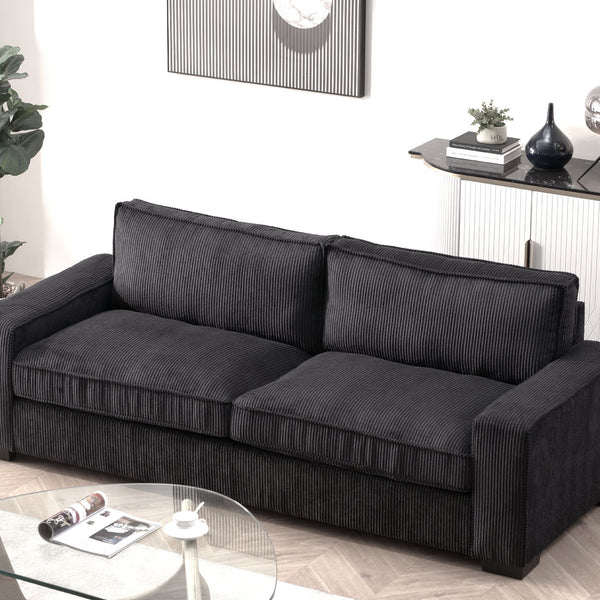 Luxe - Sofa With Sleek Design, Spacious And Comfortable 3 Seater Couch