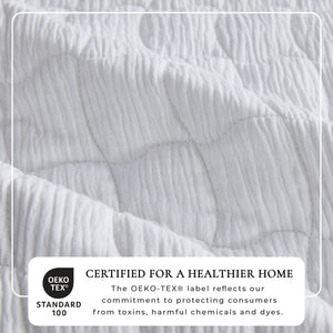 Gauze-Inspired Texture Quilt Set - Wave Stitch Collection