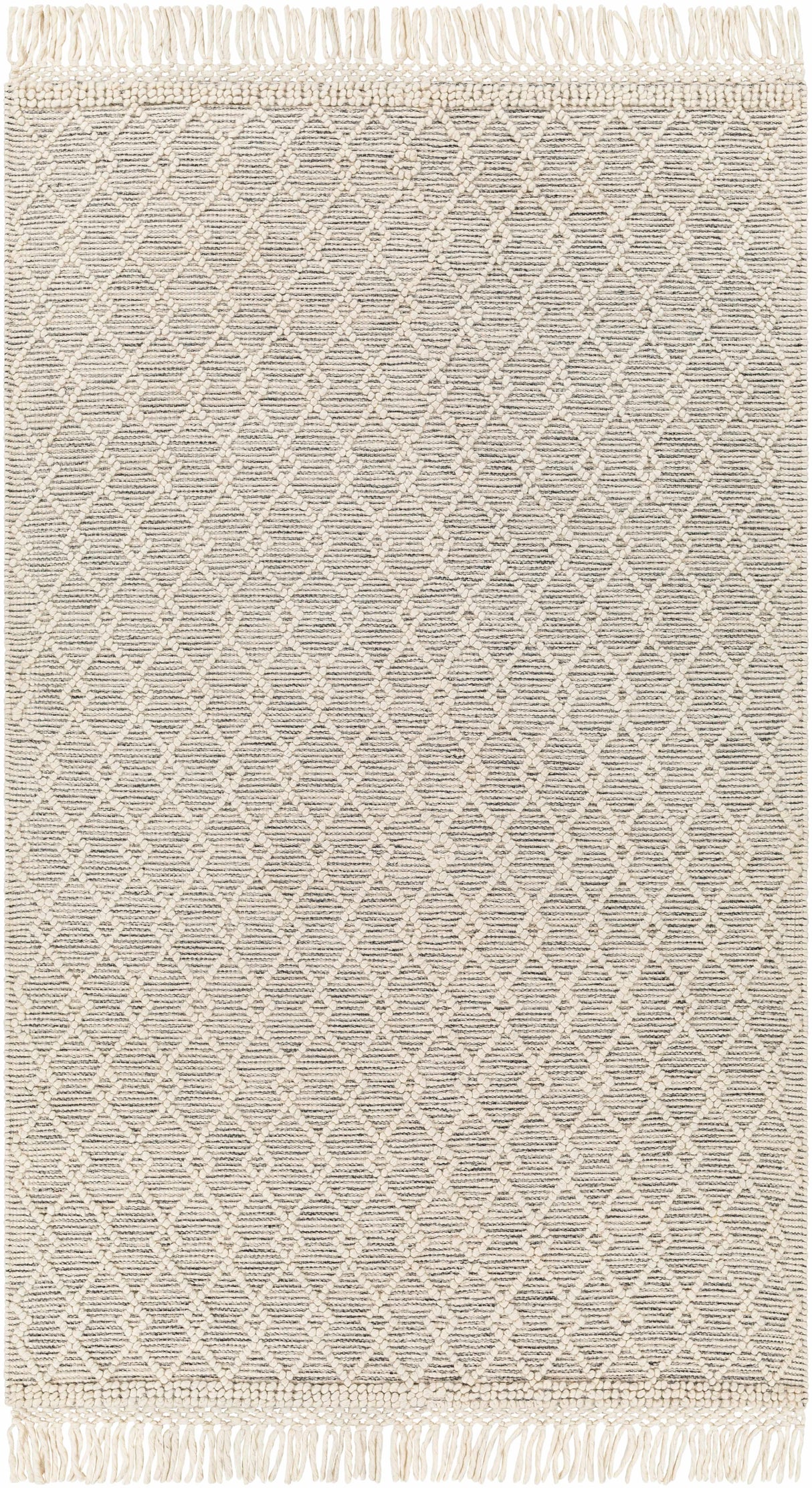 Diata Wool Rug with Tassels - Clearance
