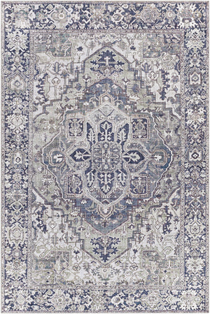 Neyland Iris Gray Area Rug 2359