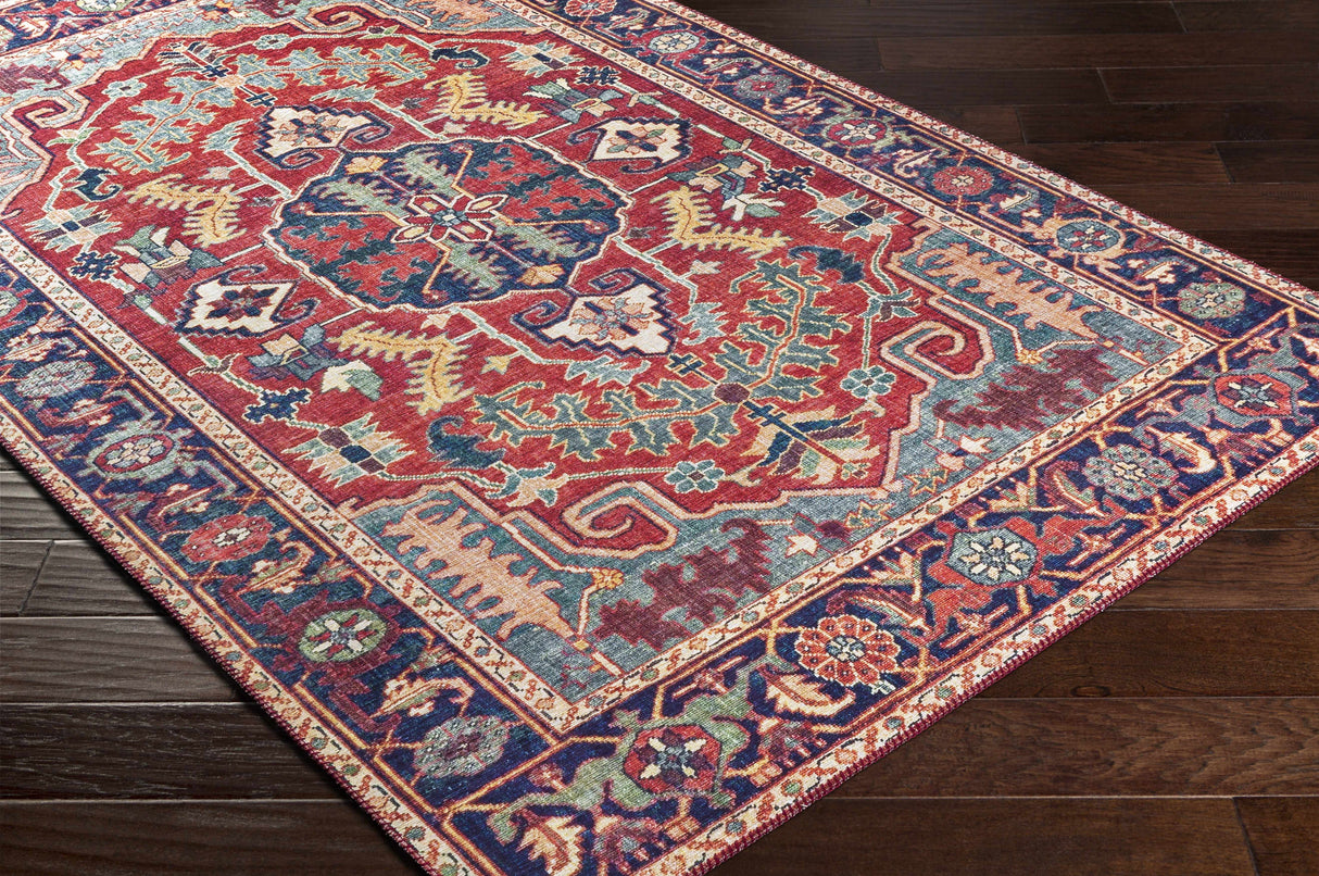 Dorcas Red Performance Rug