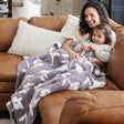 Saranoni DOUBLE-LAYER BAMBONI® TODDLER BLANKETS in Pansy Double Layer