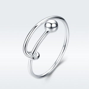 925 Sterling Silver Rings 0.4cm Width for Women