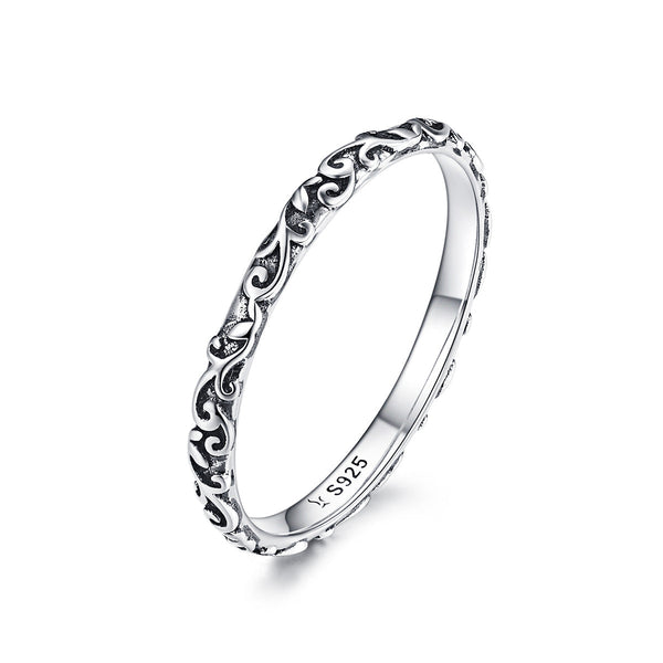 925 Sterling Silver Size 6.0 Ring for Women