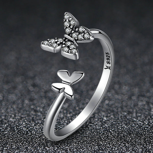 925 Sterling Silver Engagement Ring for Women