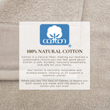 Cotton Linen-Like Border 6-Piece Towel Set - Priya Collection