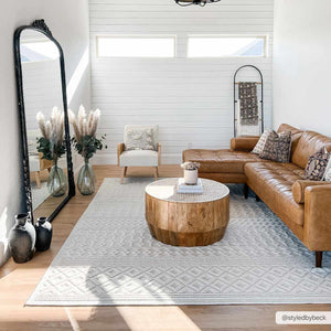 Boutique Rugs Drago White Washable Area Rug - view 3