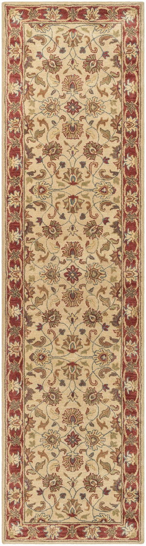 Cherryfield Hand Tufted Brown & Rust 1001 Wool Rug