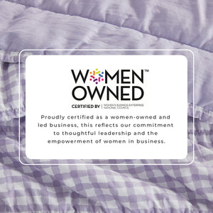 Gingham Printed Quilt Set - Gingham Collection