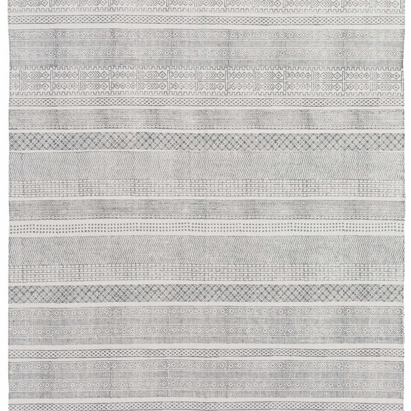 Durbin Off-White Cotton Flatweave Carpet - Clearance