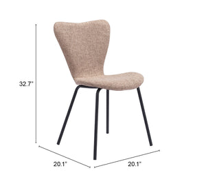 Zuo Modern Tollo Dining Chair (Set of 2)