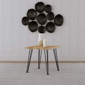 Hairpin - Leg End Table - Brown