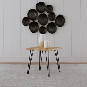 Hairpin - Leg End Table - Brown