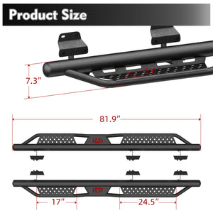 Running Boards for Ford SuperCrew Cab (2015-2026)