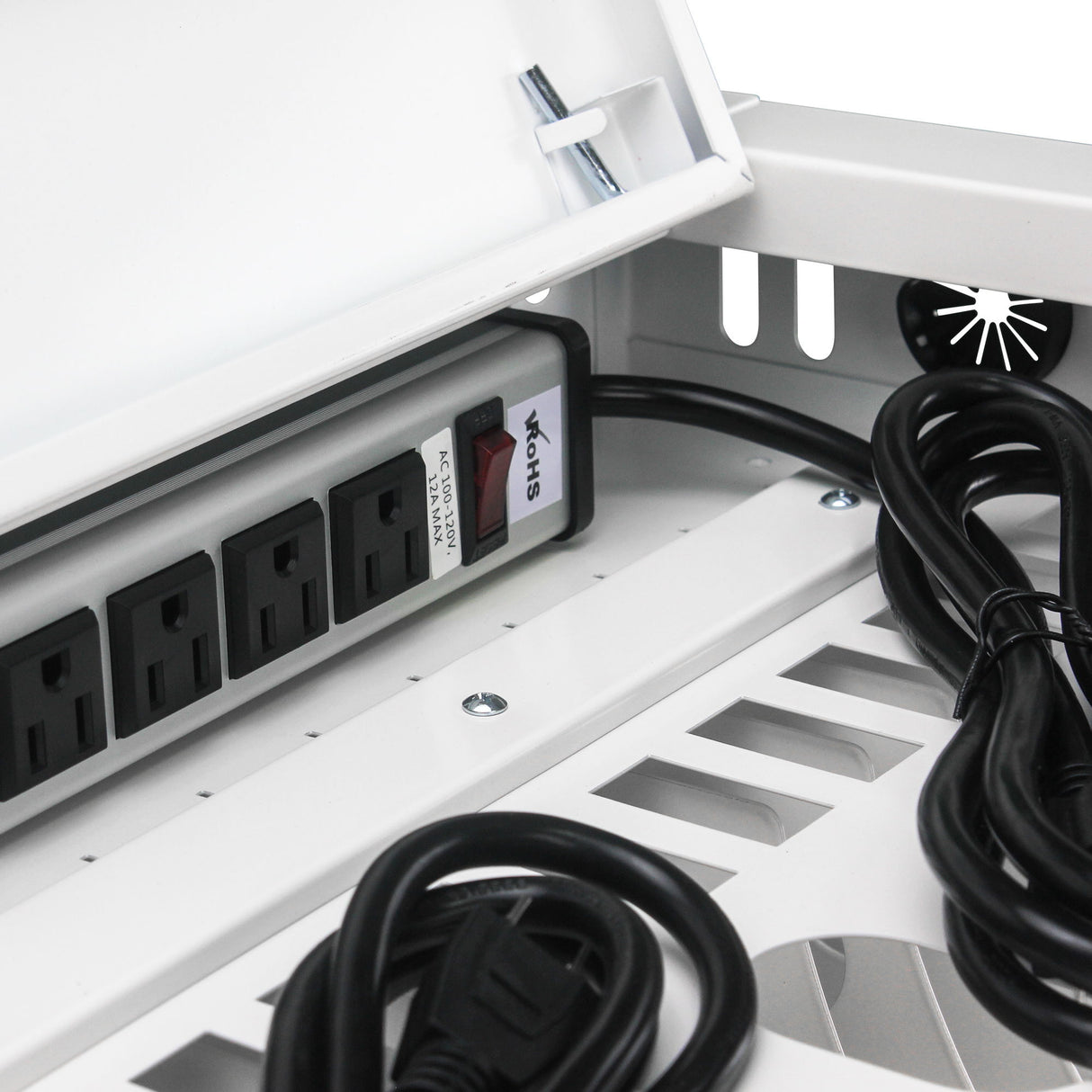 16 Bay Charging Cabinet For Laptop book, Locking Charging Station