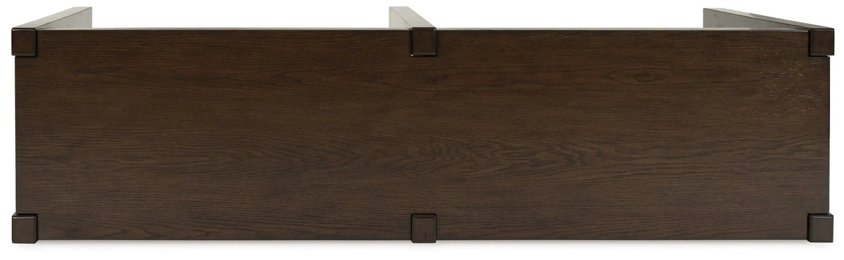 Breckington - Sofa Table - Dark Brown - Best Buy Furniture