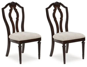 Lavinton - Dining Upholstered Side Chair (Set of 2) - Tan / Brown - Best Buy Furniture