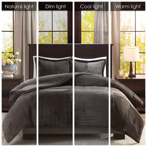 King/Cal King Plush Down Alternative Comforter Set