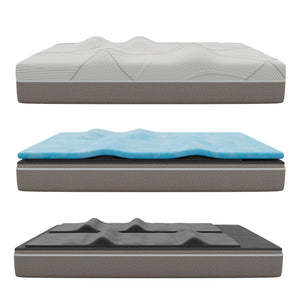 GhostBed Massage Mattress Profile