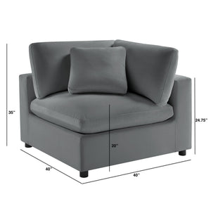 Caylie - Corner Wedge Chair