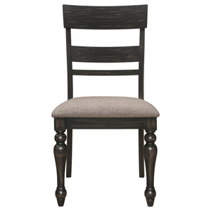 Kavita - Dining Side Chair (Set of 2) - Charcoal
