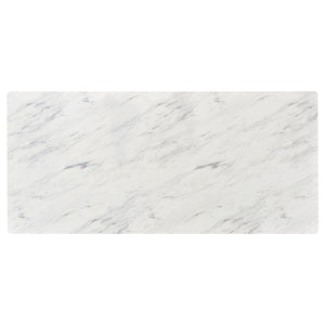 Vesper - Dining Rectangular Table - White Marble