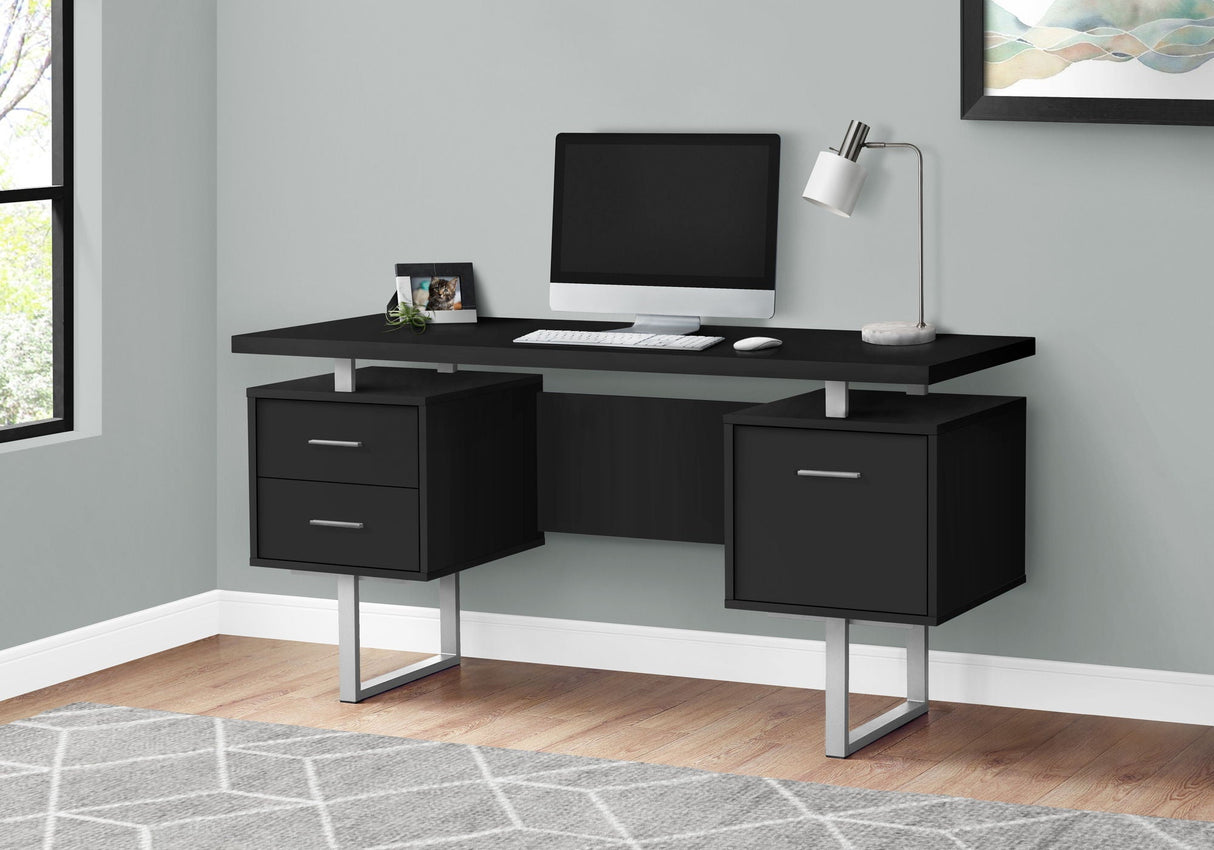 Computer Desk For Home Office, Laptop, Left, Right Set - Up, Storage Drawers, Contemporary & Modern - Best Buy Furniture