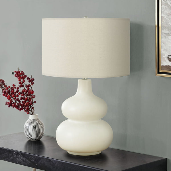 Lighting, Table Lamp, Contemporary - Cream - Best Buy Furniture