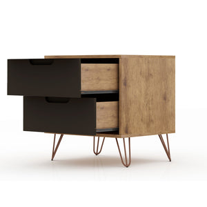 Rockefeller - 2 Drawer Nightstand