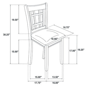 Hester - 5 Piece Dining Set - Espresso