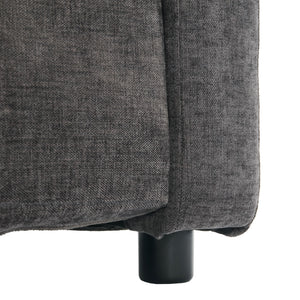 Cozy Upholstered Cushion Loveseat Sofa For Living Room