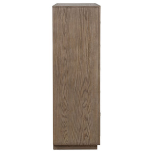Gibbons Barley - 5 Drawer Bedroom Chest - Brown