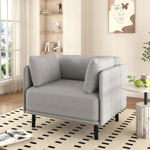 Vintage Modern Aesthetic Appeal Lounge Chair - Best Buy Furniture