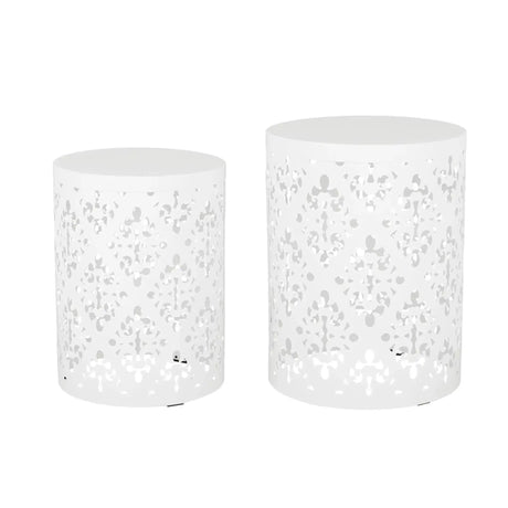 Outdoor Metal Modern Design End Table - Best Buy Furniture