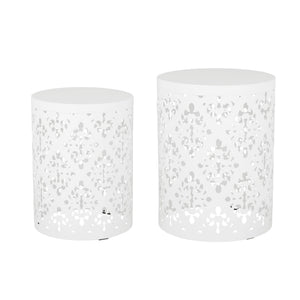 Outdoor Metal Modern Design End Table