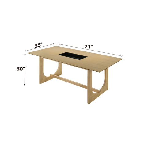 Blayde - Dining Table - Natural - Best Buy Furniture