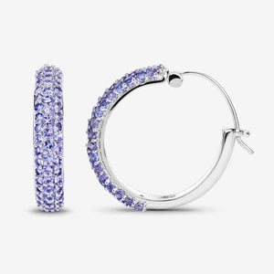 3.06 Carat Genuine Tanzanite .925 Sterling Silver Earrings