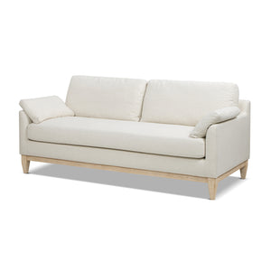 Pasadena 75.5" Modern Farmhouse Sofa in Flax
