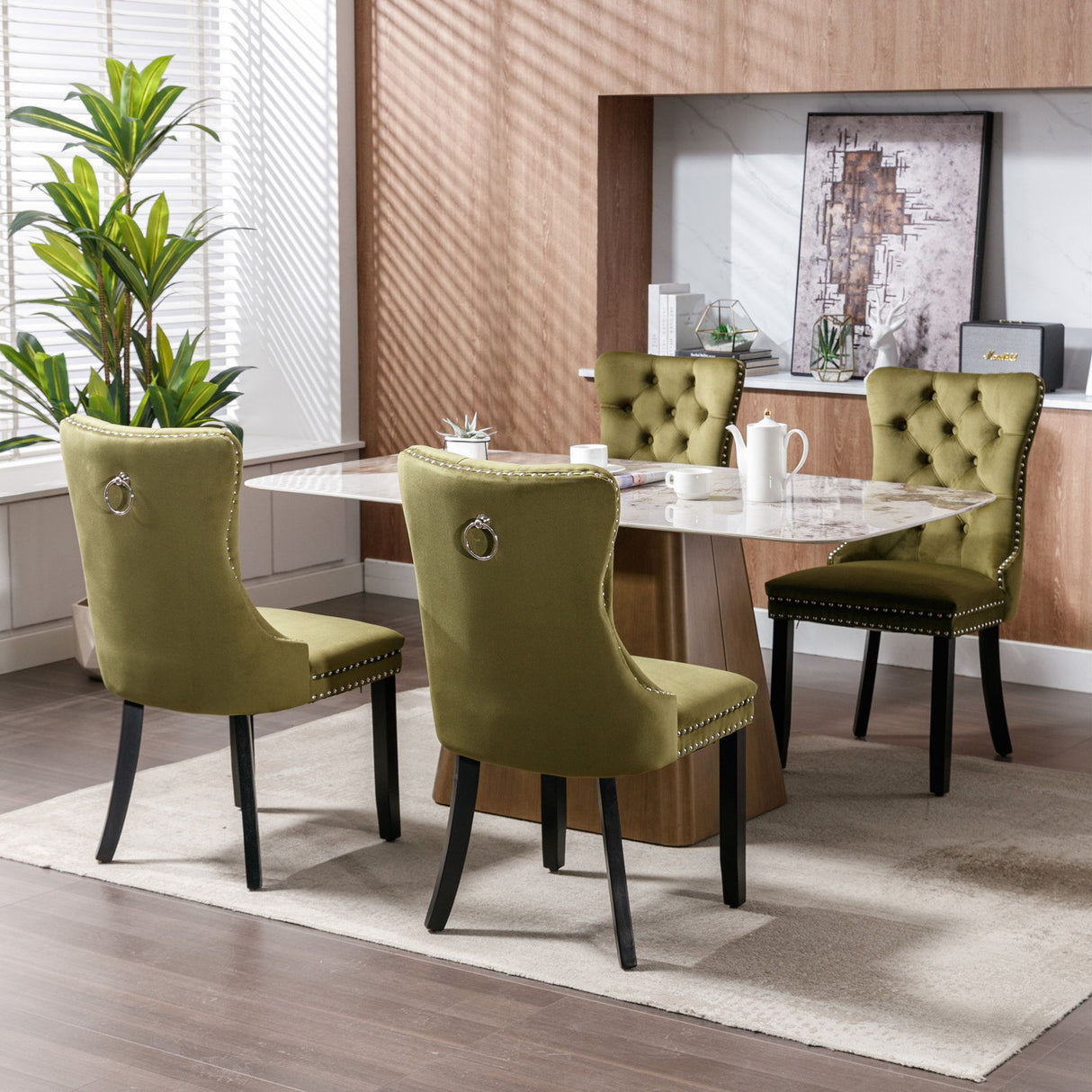 Nikki - High-End Tufted Dining Chair (Set of 2)