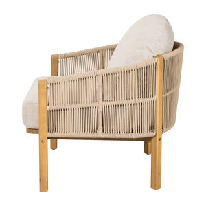 Grotta - Outdoor Wood Club Chair (Set of 2)