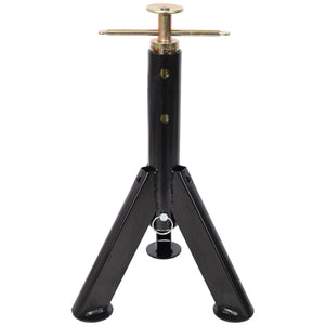 RV Adjustable Telescoping Stabilizer Jack Stand Supports Stabilizer, 16" To 30" (Set of 2) - Black