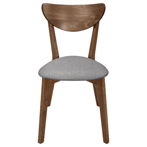 Mid-Century Modern Upholstered Dining Chair (Set of 2)