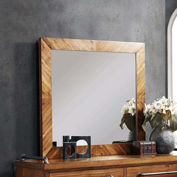Steampunk Mirror - Chestnut