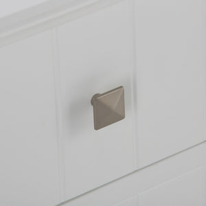 Acadian - 4 Drawer Floor Storage Cabinet - Pure White